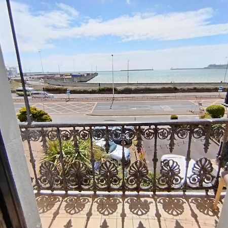 Ferienwohnung Sea View Studio Flat With Balcony, Parking Dover Exterior foto