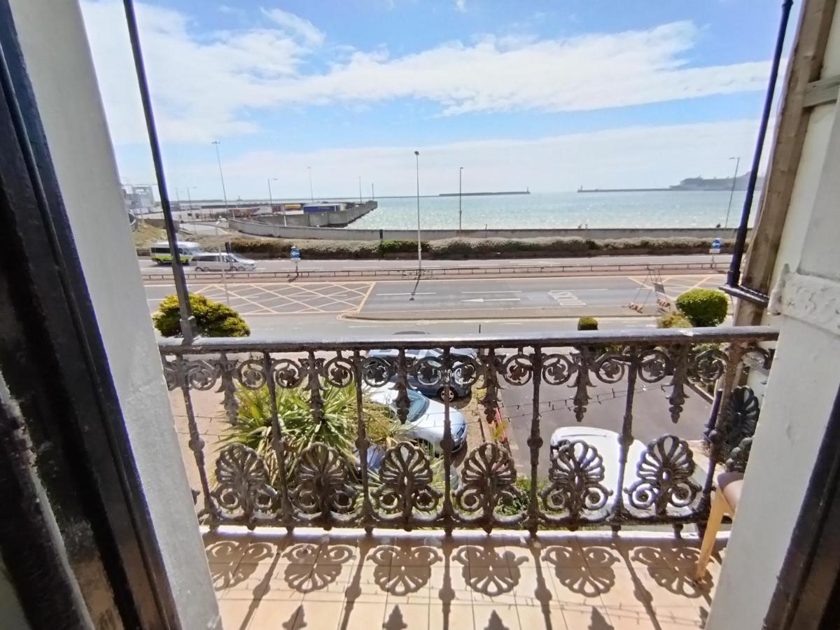 Ferienwohnung Sea View Studio Flat With Balcony, Parking Dover Exterior foto