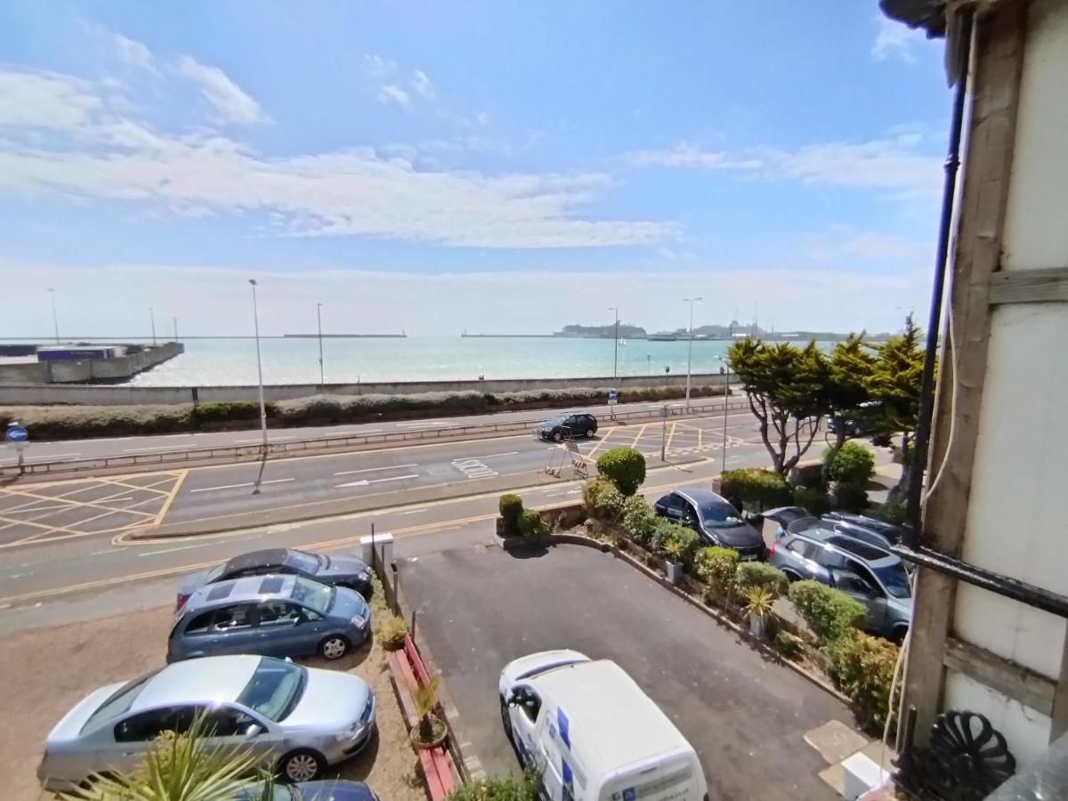 Ferienwohnung Sea View Studio Flat With Balcony, Parking Dover Exterior foto